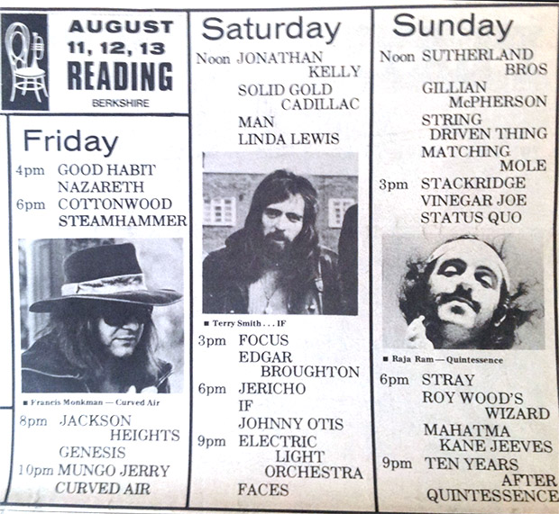 Reading Festival 1972