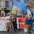 London Gay Pride 2017: faces, street scenes and smoke bombs