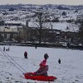 Bristol's beautiful Arnos Vale cemetery in the snow