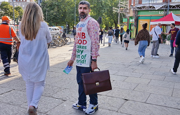 In photos: The street preacher of Shepherd's Bush, west London
