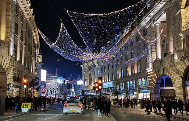 In photos: London Christmas lights and markets - Regent Street, Leicester Square, Carnaby Street and Trafalgar Square