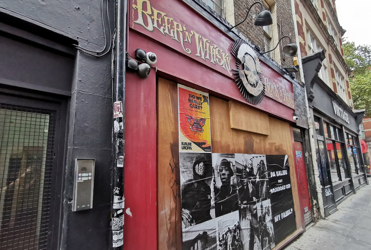 Goodbye to the Crobar, one of the last of the central London rock'n'roll bars