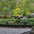 In photos: Tavistock Square - a public park in the heart of Bloomsbury, London