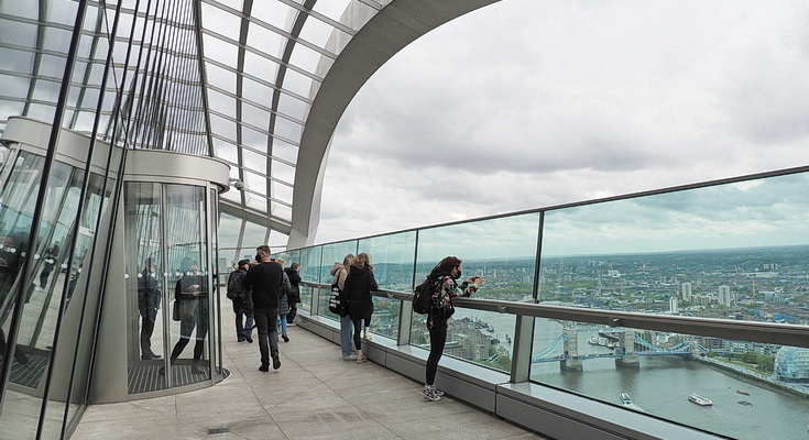 In photos: spectacular views from the Sky Garden in the City of London