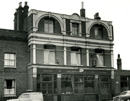 Russell Hotel, 189, Brixton Road and Caldwell Street, Brixton, Lambeth, London