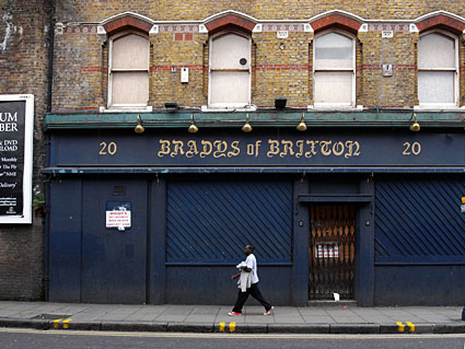 History of Bradys Bar/ Railway Hotel, Atlantic Road, Brixton, London SW9