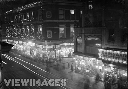 Christmas Lights, Bon Marche, Brixton Christmas  1927