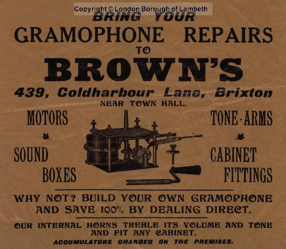 T.W.Brown and Sons and Bookmongers, 439 Coldharbour Lane, Brixton