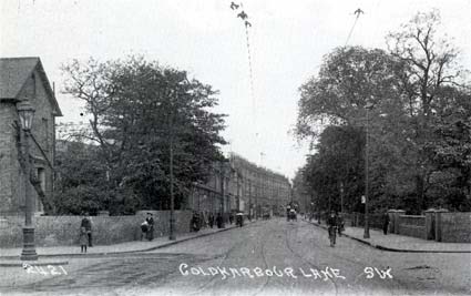 Coldharbour Lane/Moorlands Road, Brixton, London, 1912