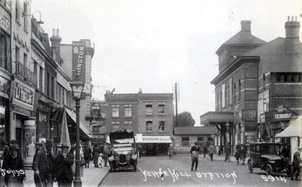Herne Hill railway station, Herne Hill, London SE24 1921