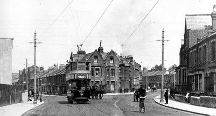 Milkwood Road and Lowden Road, Herne Hill, 1910