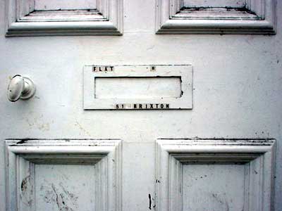 Doorway, Brixton Road