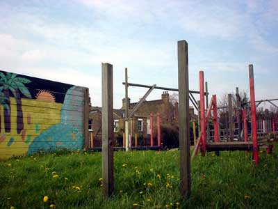 Adventure playground, Railton Road, Brixton