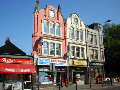 Architecture, Brixton Road, Brixton, south London