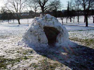Igloo, Brockwell Park, Lambeth, south London SW9
