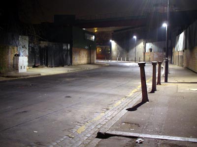 Late night, Valentia Road, London SW9