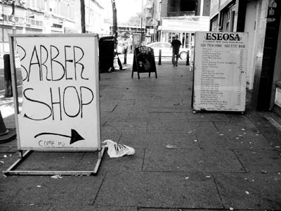 Coldharbour Lane Sandwich Boards, Brixton, London