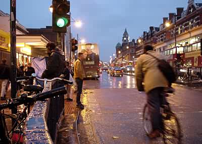 early evening at Brixton station