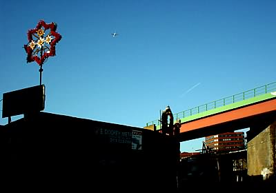 Star and plane, Valentia Place