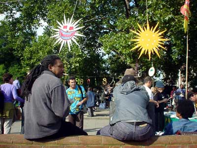 Brixton car Free Day 2001