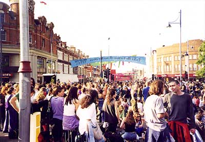 Reclaim the Streets, Brixton 1998