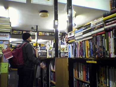 Bookmongers secondhand book store, Coldharbour Lane, Brixton SW9