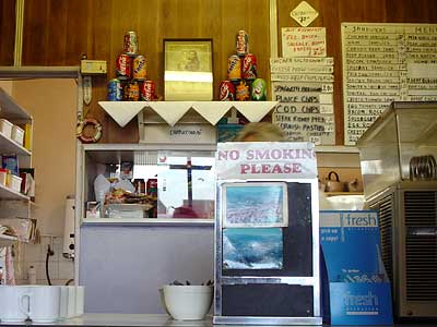 No Smokin please, cafe, Loughborough Junction, Brixton, Lambeth, London, England SW9