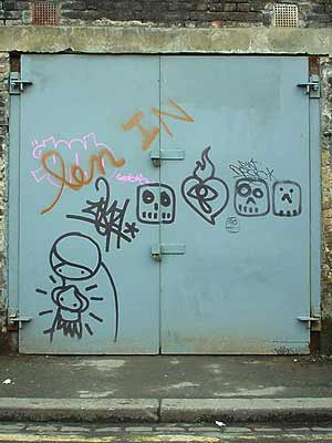 Graffiti, Brixton Station Road, Brixton, Lambeth, London, England SW9