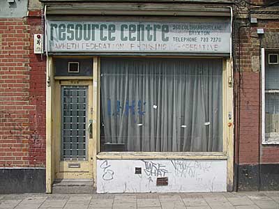 Resource Centre, Lambeth Federation of Housing Co-operatives, Coldharbour Lane, Brixton, Lambeth, London, England SW9