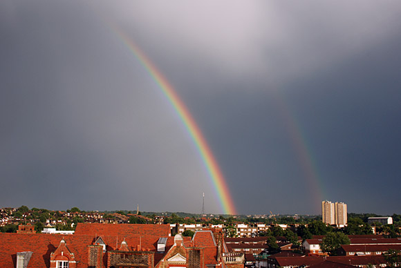 Summer hailstorms in Brixton, 3rd July 2007