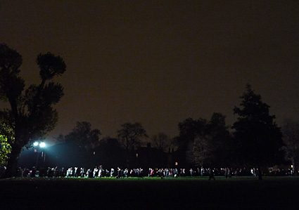 Guy Fawkes and Fireworks Night in Brockwell Park, Brixton, Lambeth, London SW9 8HY, 5th November 2008