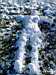 Snow woman, Brockwell Park, Brixton, London
