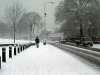 Coldharbour Lane snow Brixton, London