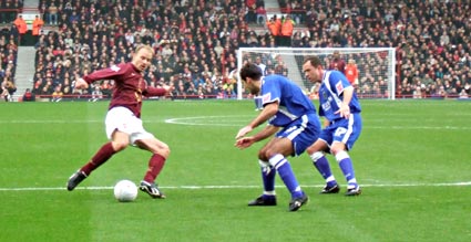 Arsenal 2 Cardiff City 1, FA Cup 3rd Round, 7th January 2006