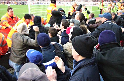 Arsenal 2 Cardiff City 1, FA Cup 3rd Round, 7th January 2006