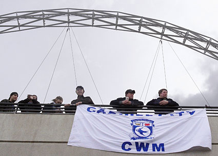 Cardiff City 1 Barnsley 0, FA Cup semi final, Wembley, 6th April 2008