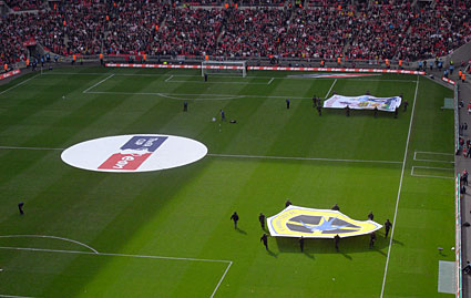 Cardiff City 1 Barnsley 0, FA Cup semi final, Wembley, 6th April 2008
