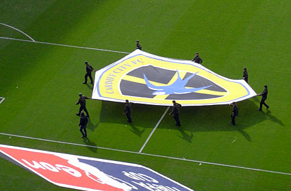 Cardiff City 1 Barnsley 0, FA Cup semi final, Wembley, 6th April 2008