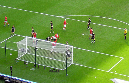 Cardiff City 1 Barnsley 0, FA Cup semi final, Wembley, 6th April 2008
