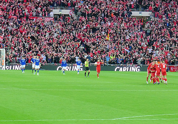 Carling Cup Final 2012, Cardiff City vs Liverpool (2-3 on pens), Wembley, London UK, Sunday Feb 26 2012