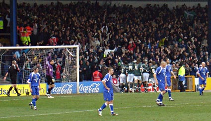Cardiff 2 Plymouth Argyle 2, Championship Dec 26 2006, Ninian Park, Cardiff