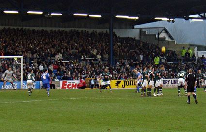 Cardiff 2 Plymouth Argyle 2, Championship Dec 26 2006, Ninian Park, Cardiff