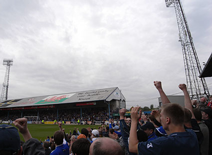 Cardiff 3 barnsley 0 Championship, May 4th 2008, Ninian Park, Cardiff