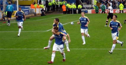Cardiff 2 Charlton Athletic 0 Championship, October 18th 2008, Ninian Park, Cardiff
