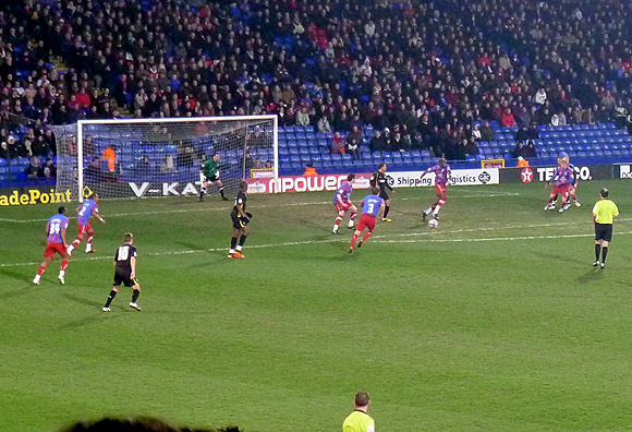 Crystal Palace 1 Cardiff City 0, Championship, Selhurst Park, Tuesday 8th March 2011