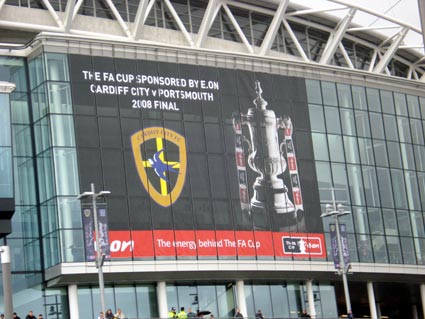 Cardiff 0 Portsmouth 1, FA Cup Final, May 17th 2008, Wembley Stadium