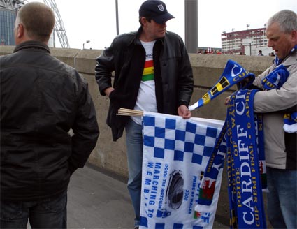 Barnsley 0 Cardiff 1, FA Cup Semi Final, April 6th 2008, Wembley Stadium