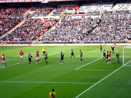 Barnsley 0 Cardiff 1, FA Cup Semi Final, April 6th 2008, Wembley Stadium