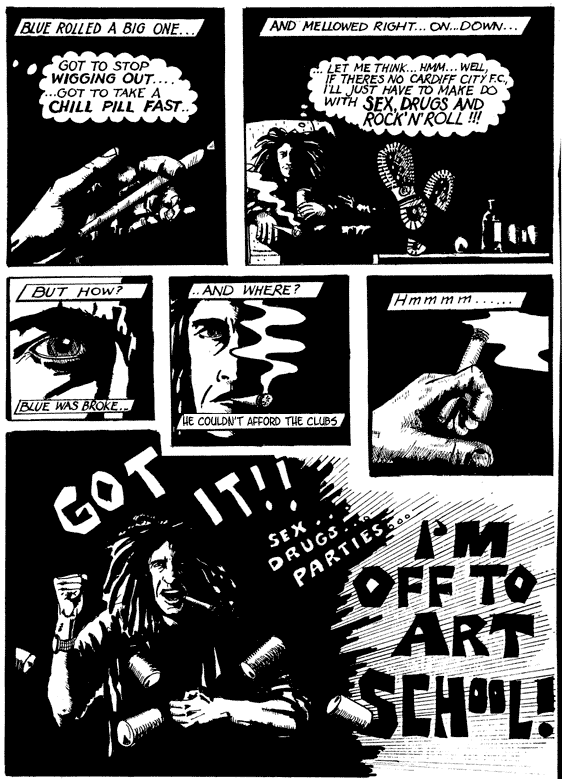 Bluebird Jones, strip 2 of 5 (65k download)