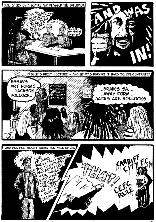 Bluebird Jones, strip 3 of 5 (65k download)